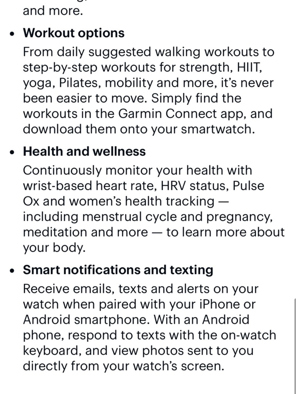 Garmin Vivoactive 6 Lunar Gold - Picture 8 of 9